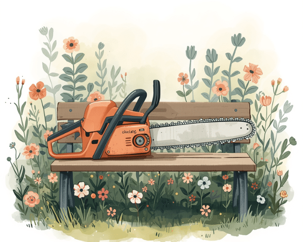 🌲 Tronçonneuse pas chère pour jardin