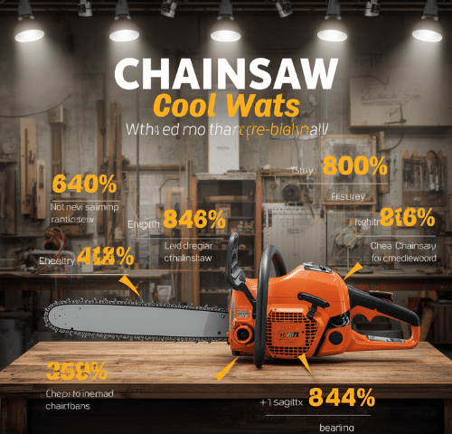 💡 Tronçonneuse pas chère : combien de watts ?