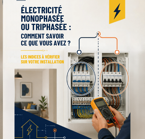 Électricité monophasée ou triphasée : comment savoir ce que vous avez ?