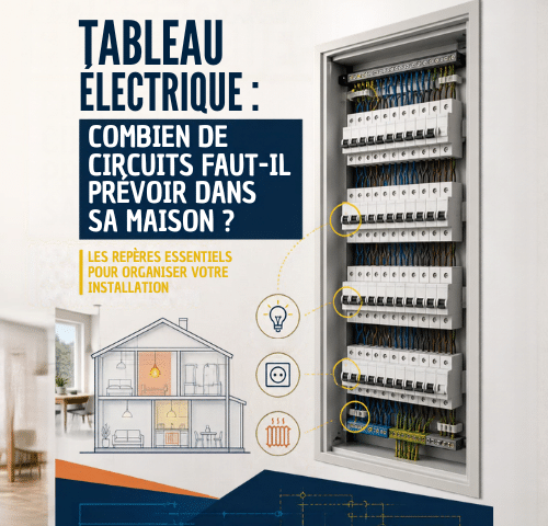 Tableau électrique : combien de circuits faut-il prévoir dans sa maison ?