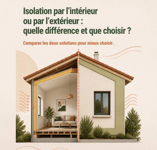 Isolation par l&rsquo;intérieur ou par l&rsquo;extérieur : quelle différence et que choisir ?