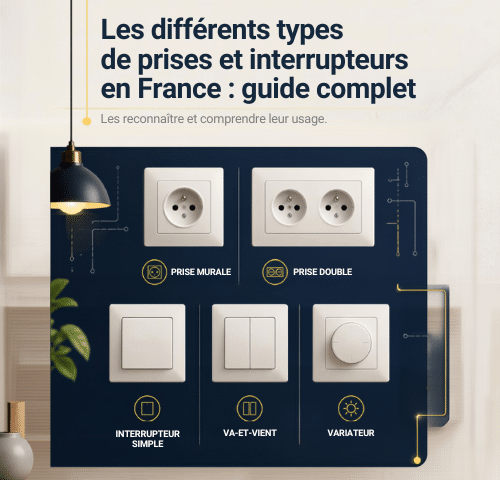 Les différents types de prises et interrupteurs en France : guide complet