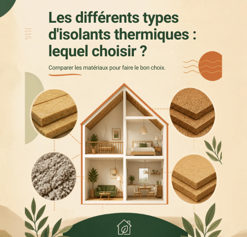 Les différents types d&rsquo;isolants thermiques : lequel choisir ?