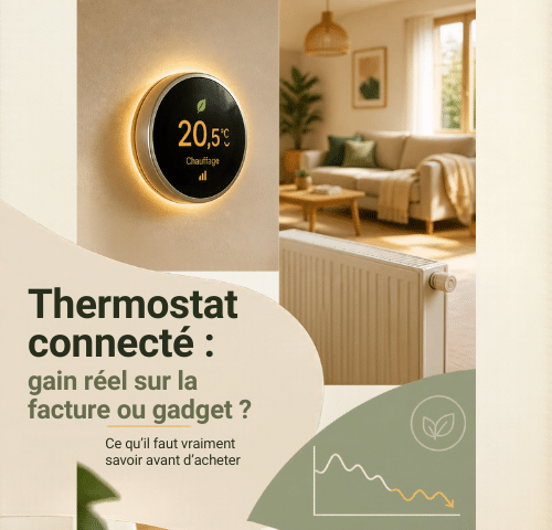 Thermostat connecté : gain réel sur la facture ou gadget ?