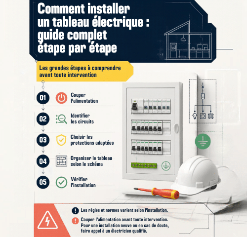 Comment installer un tableau électrique : guide complet étape par étape